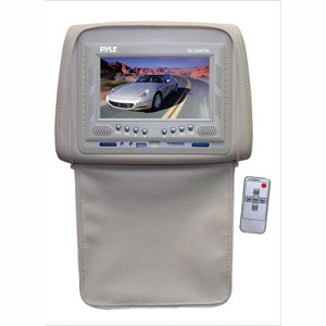 Pyle PL72HRTN Adjustable Headrests w  Built-In 7'' TFT LCD Monitor W IR Transmitter and... by Pyle