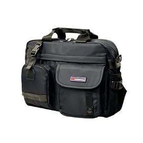 CaseCrown Petite Laptop Messenger Bag with Multi-Pockets for HP 1035NR 10.2-Inch Netbook.