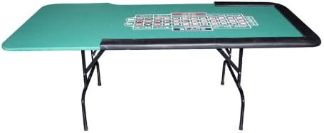 7' Folding Roulette Table