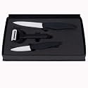 COFFRET 2 COUTEAUX + 1 EPLUCHEUR EN CERAMIQUE
