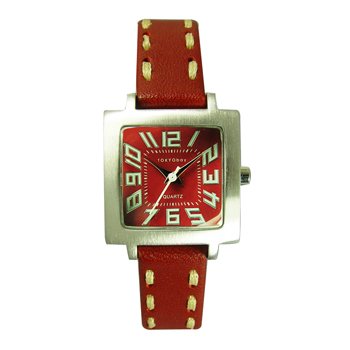 TOKYO BAY Women Ladies Watch TRAMETTE BURGUNDY RED Retro Gift