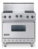 36 Free Standing Gas Range -