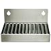 Beer Bar Kegerator Tap Stainless Drip Tray Wall Mount 4x6 w Drain