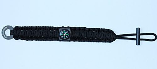 Paracord Survival Bracelet (black)