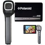 Polaroid DVG-720BC 5MP Hi-Definition Digital Camcorder with 2.7-Inch LCD Display (Black)