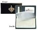 New Orleans Saints Embroidered Leather Checkbook Cover