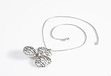 Three Piece Sterling Silver Flower Shaped Earrings with Delicate Organic Shapes From the Life Collection By Mauricio Serrrano Jewelry
