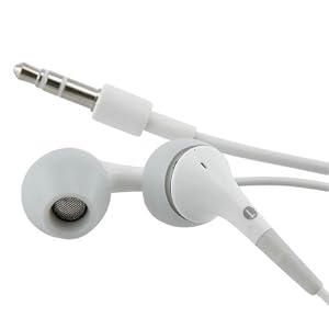 Universal In-Ear Stereo Headset, White by eforcity