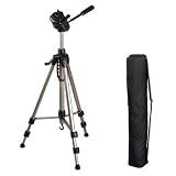 Buy DURAGADGET Full size professional tripod stand with quick release and Free Case... by DURAGADGET