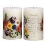 Scented Candle Friendship with Dried Flowers