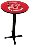 NC State Wolfpack Pub Table with Black Commercial Base