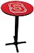 NC State Wolfpack Pub Table with Black Commercial Base