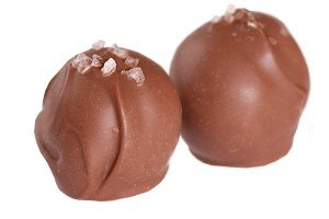 Chocolate Salted Caramel Truffles - Gluten Free, Nut Free, Milk Free- 24 pieces