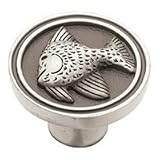 Liberty PBF659-BSP-C 35mm Angel Fish Cabinet Hardware Knobs
