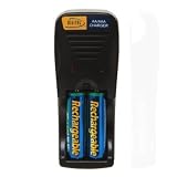 Digital Concepts CH-1800 Overnight AA/AAA Battery Charger with 4 AA 2500 mAh Batteries