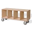 Bench Box With Casters