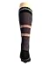 Ozone Men's Dagger Sock, Grey, 10-13
