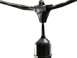 Table in a Bag SL5015 Outdoor Commercial String Lighting, 48-Feet, 15 Lights
