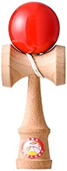 The first time of kendama red JAPAN kendama Association recommended wooden