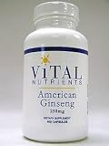 Vital Nutrients - American Ginseng 250 Mg 100 Caps