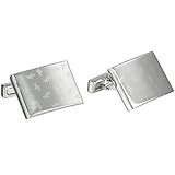 Kenneth Cole Men's Polished Cuff Links With Kc Detail
