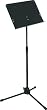 Musician's Gear Heavy-Duty Folding Music Stand Black