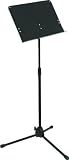 Musician's Gear Heavy-Duty Folding Music Stand Black