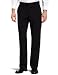Kenneth Cole New York Mens Black Solid Wool Suit Separate Pant