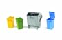 Bruder Trash Bin Set (3 Small, 1 Big)