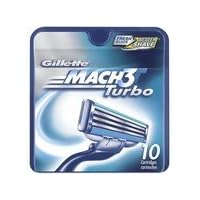 Gillette MACH3 Turbo Cartridges, 10-Count Blister Sustainable Pack