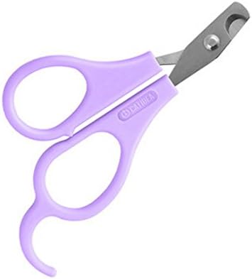 Candy Color Pet Cat Professional Nail Scissors Trimmer (Purple)