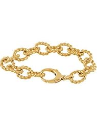 Sterling Silver Gold Plated Sterling Silver Link Bracelet