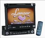 Single DIN Indash 7 TFT Motorized Touch Screen AM/ FM Radio/ DVD/ CD/ TV Receiver