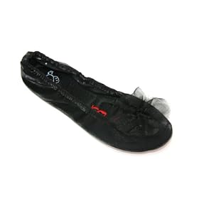 TOU Shoes - Redfoot Eva Black Fold up Shoe