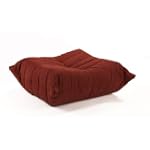 Alphaville Downlow Ottoman, Red
