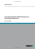 Zur internationalen Differenzierung von Endverbraucherpreisen