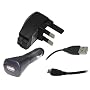 iTALKonline All in One Multi Charger USB Mains Charger, USB Car Charger, USB Charging Cable for Amazon Kindle, Kindle 2