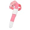 Levy's Leathers M8PJG-PNK Polypropylene Girls' Guitar Strap,Pink