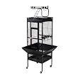 Prevue Pet Products Wrought Iron Select Bird Cage Black Hammertone 3151BLK