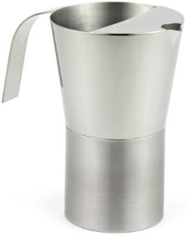 StainlessLUX73420 Two-tone Stainless Steel Pitcher (40 Oz) - Fine Stainless Steel Drinkware for Your Enjoyment