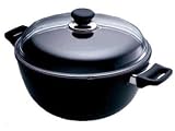 Scanpan Classic Ceramic Titanium 8-1/4-Quart Covered Casserole