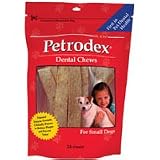 Petrodex Dental Chews (small dog chews, 24-oz pouch)