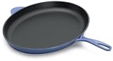 Le Creuset Enameled Cast-Iron 15-3/4-Inch Oval Fish Skillet, Cobalt