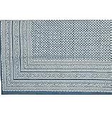 ShalinCraft Bed Flat Sheet Block Print Cotton India Asian Decor Home Interiors Twin Size (bssht631)