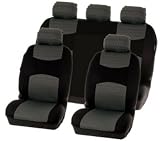 Grey Black Seat Covers Air Bag Compatible Cover for Seats