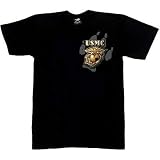 Black Ink - USMC Bulldog T-Shirt Image