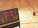Digital Scoreboard Noting the Score and Time Left on Clock During Basketball Game Photographic Poster Print, 24x18