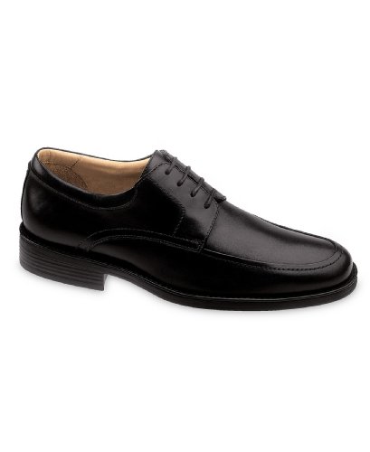 Johnston & Murphy Men's Samford Moc Toe Oxford,Black,9.5 M