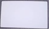 White Yugioh Magic the Gathering Playmat Play Mat Game PAD MAT 1/16 INCH Thick