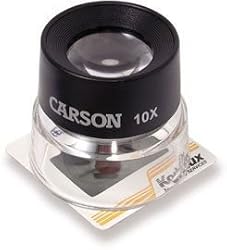 Carson Optical Lumiloupe 10X Power Magnifier